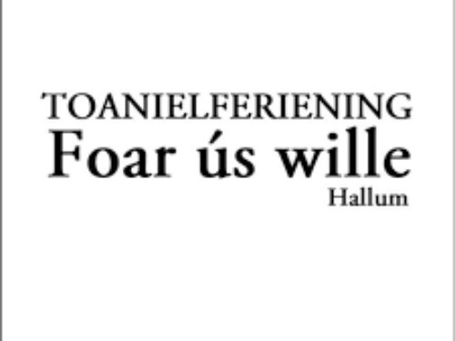Toanielferiening 'Foar ús wille' Hallum | MGTickets