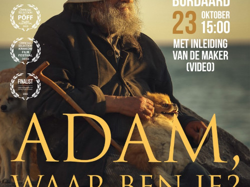 "Adam, waar ben je? (Where are you, Adam?)"