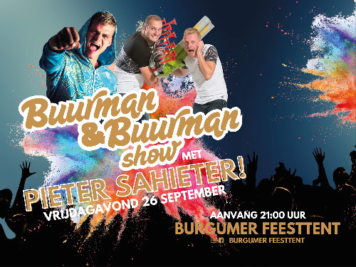 Buurman & Buurman Show Burgum 2025 | MGTickets