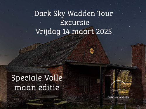 Dark sky wadden tour excursie vrijdag 14 maart 2025 | MGTickets