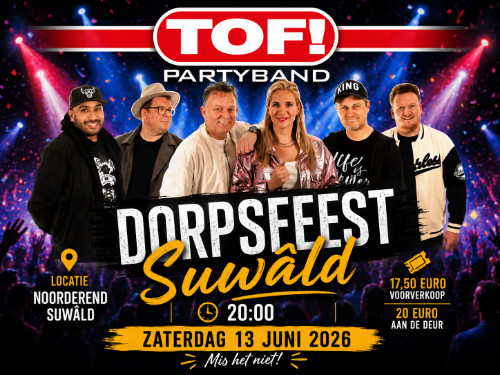 Dorpsfeest Suw&acirc;ld | Zaterdag 13 Juni