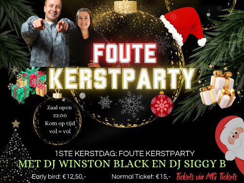 Foute kerstparty 2024  | MGTickets