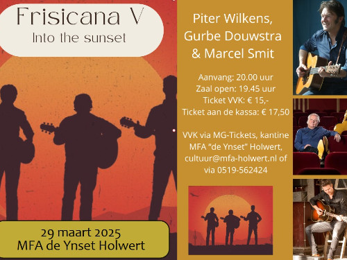 Frisicana V (in MFA Holwert) | MGTickets