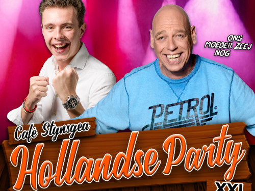 Hollandse Party XXL - Jan Biggel en Gaatze Bosma 13 April | MGTickets