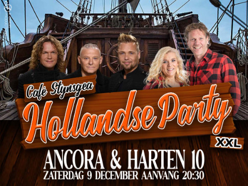 Hollandse Party XXL met  ANCORA & HARTEN10 | MGTickets