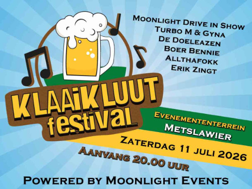 Klaaikluut Festival - Zaterdag 11 juli