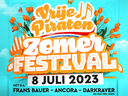 Mega Vrije Piraten Zomer Festival JULI 2023 REGULAR TICKETS | MGTickets
