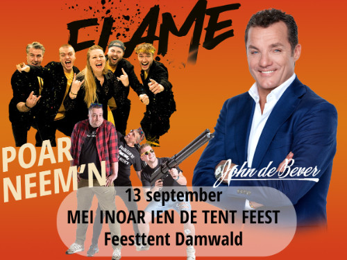 Mei inoar ien de tent!