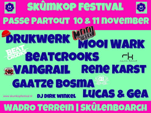 Passe-Partout 10 & 11 Nov Skûmkop festival 