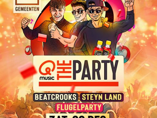 Q-Music the Party & Beatcrooks & Steyn Land 