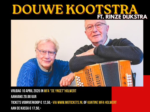 Rasverteller Douwe Kootstra ft. Rinze Dijkstra (Theater MFA Holwert)