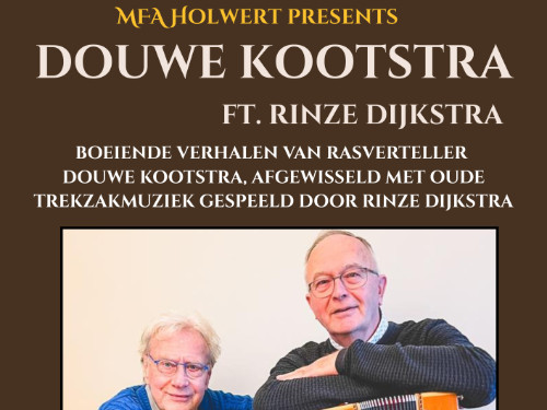 Rasverteller Douwe Kootstra ft. Rinze Dijkstra (Theater MFA Holwert)