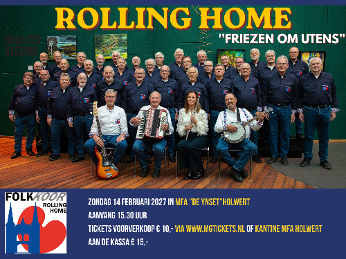 Rolling Home, Friezen om utens (MFA Holwert)