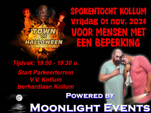 Spokentocht Kollum (voor mensen met een beperking) tijdvak 19.00 – 19.30 u. 