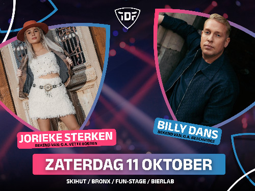 TDF - SEIZOEN OPENER met JORIEKE STERKEN & BILLY DANS | MGTickets
