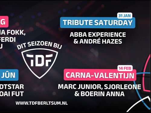 TDF - Tribute Saterday ABBA & Andr&eacute; Hazes  | MGTickets