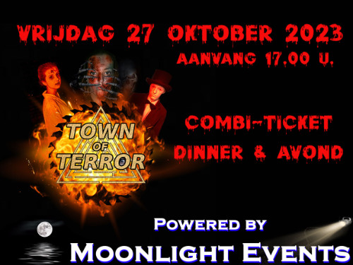 Town of Terror - Vrijdag Diner Ticket