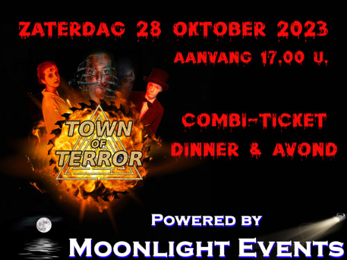 Town of Terror - Zaterdag diner ticket | MGTickets