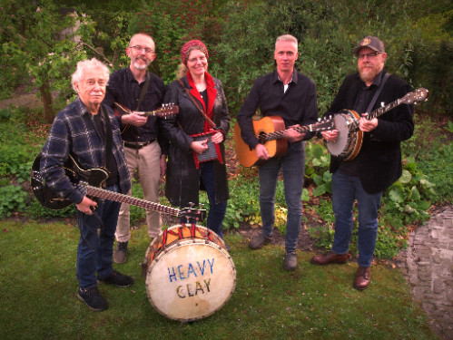 Tuinconcert Heavy Clay, akoestische folk uit Groningen