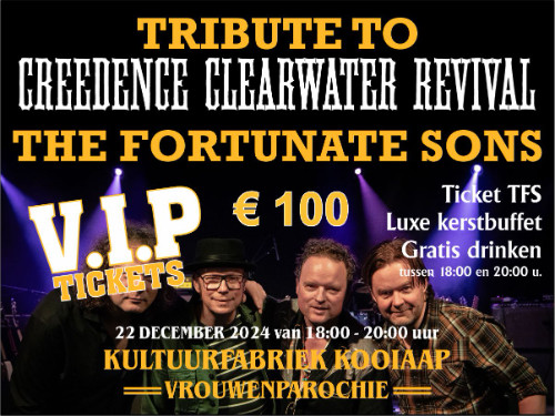 V.I.P. Ticket Tribute To Creedence Clearwater Revival ft. 'The Fortunate Sons' 