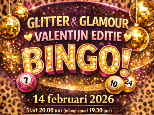 Valentijn Glitter & Glamour Bingo