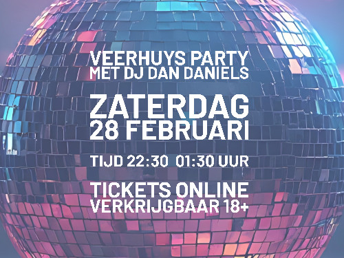 Veerhuys Party - 28 februari 2026