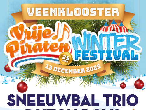 Vrije Piraten Winter 13 en 26 December 2025 COMBI Kaart!  | MGTickets