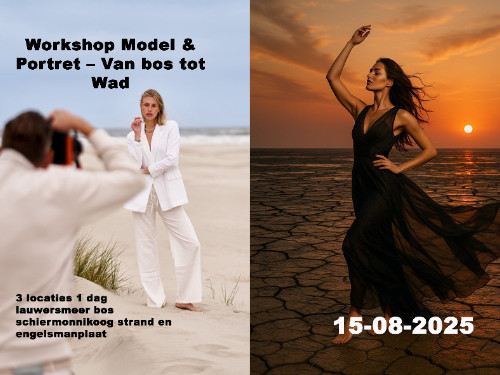 Workshop Model & Portret – Van bos tot Wad | MGTickets