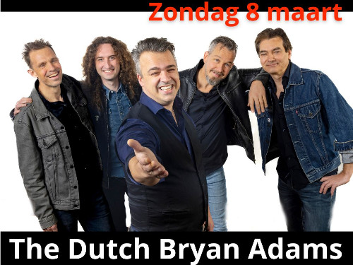 ZondamiddagLIVE met Bryan Adams Tribute band | MGTickets