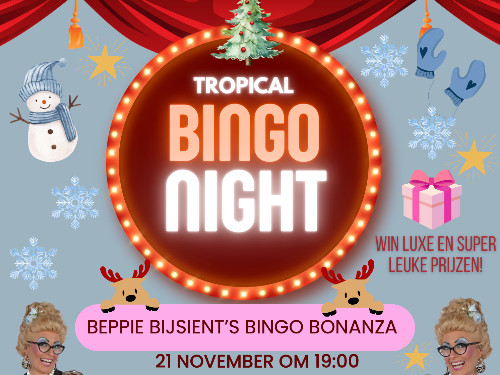 Bingo Met Beppie Vrijdag 21 November 2025