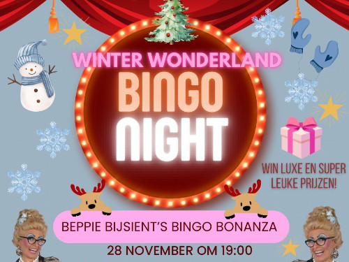 Bingo Met Beppie Vrijdag 28 November 2025