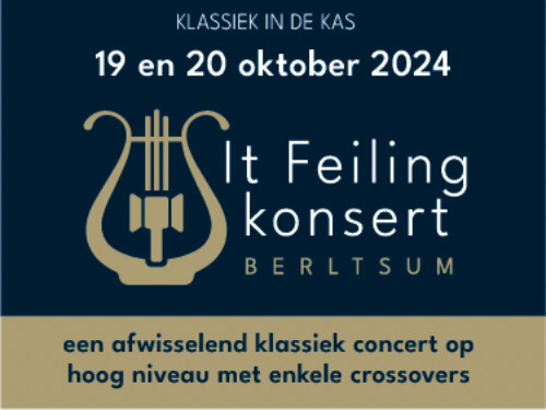 It Feiling Konsert Berltsum 19 October 2024 | MGTickets