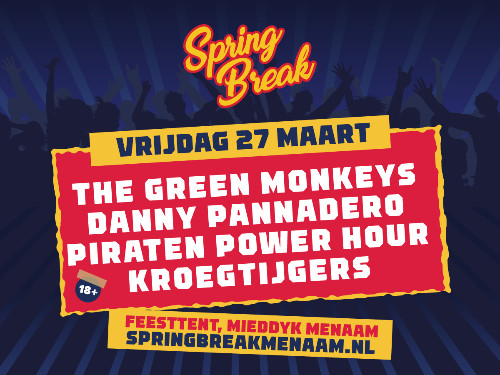 Spring Break | Vrijdag 27 maart 2026 (18+) 