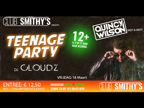 Teenage Party 18Maart