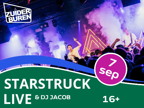 Wijkfeest Zuiderburen Zaterdag Starstruck en DJ Jacob