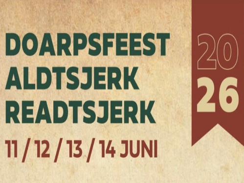 Zaterdagavond Doarpsfeest Aldtsjerk/Readtsjerk 2026