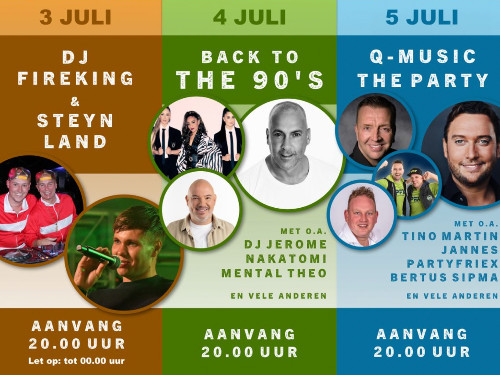 10e Torenpleinfeest COMBI Do/Vrij/Zaterdag 2026